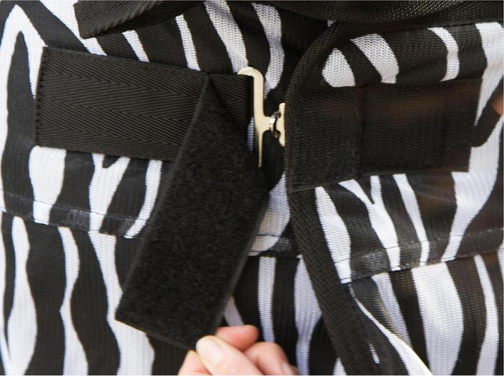 Produktbild Kerbl Zebra Fliegen- und Ekzemerdecke m Halsteil (145 cm)