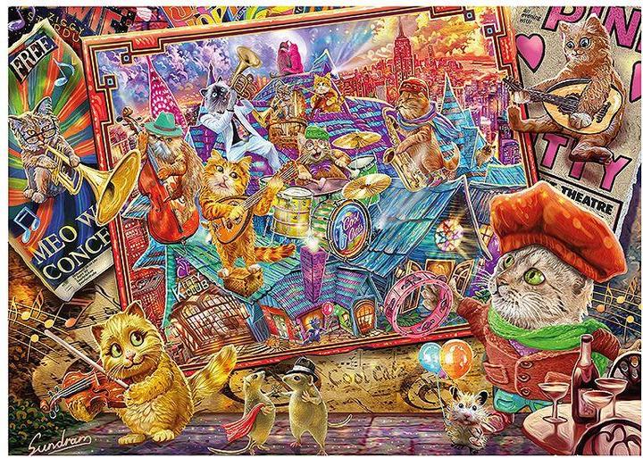 Image du produit Schmidt Spiele La manie des chats (1000 pièces)