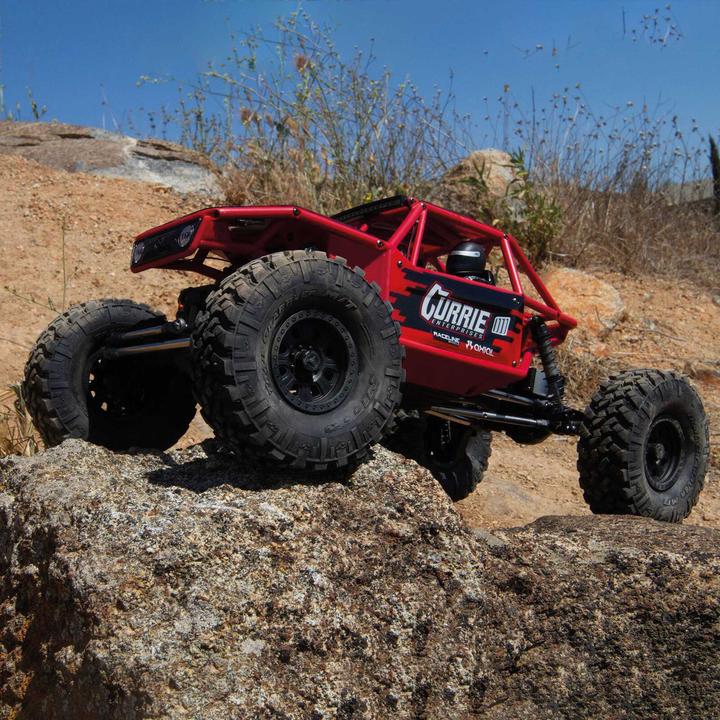 Produktbild Axial Capra 1.9 Unlimited Trail Buggy Elektro Brushed Crawler 4WD 1:8 RTR Rot (RTR Ready-to-Run)