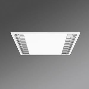 Regiolux Lampe à grille LED 21W 4000K 3185lm Konv 7662/0406660 (3185 lm)