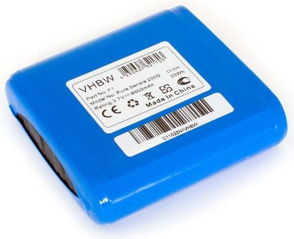 Actual product image XCell Li-Ion battery - 8800mAh (3.7V) - for Pure digital radio like ChargePAK F1, Pure F1 (1 pcs., 8800 mAh, Battery + charger)