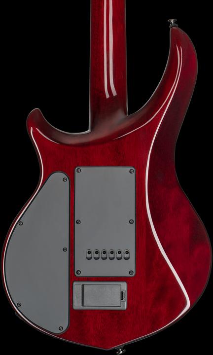 Produktbild E-Gitarre, Majesty 200X, Spalted Maple, DiMarzio, Blood Orange, Tasche (E-Gitarre)