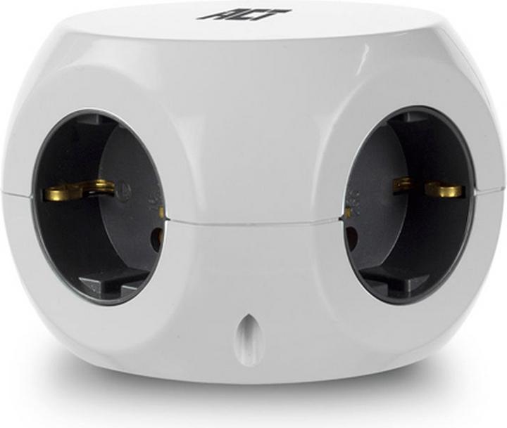 Produktbild Power socket cube (PDU) with 3 sockets type F, 3 USB-A ports, 1.5m