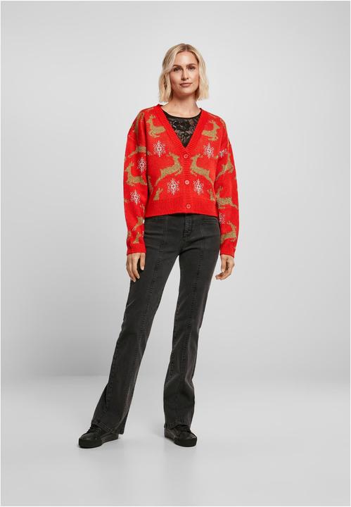Immagine prodotto Urban Classics Cardigan corto natalizio oversize da donna (XS)