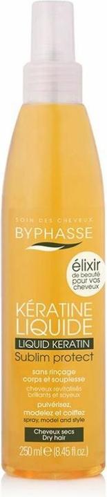 Immagine prodotto Byphasse Elisir di cheratina liquido 250ml Capelli secchi Attivo Proteggi Luce (250 ml)