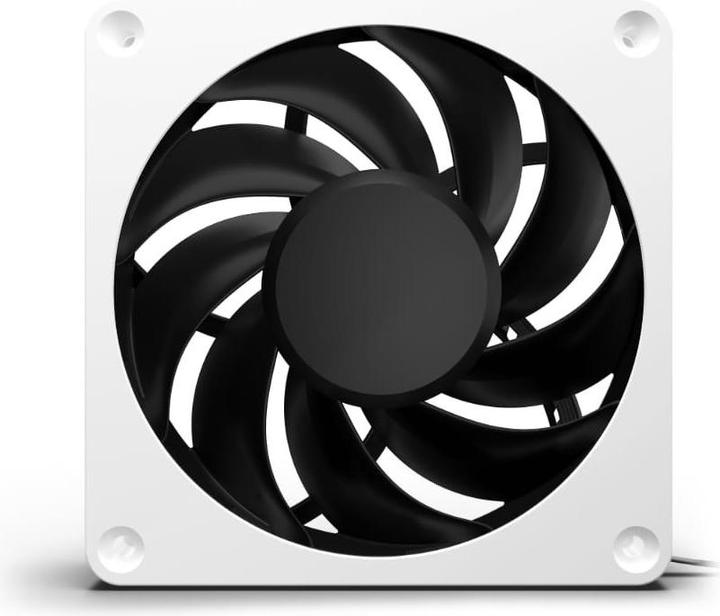 Image du produit Alphacool Apex Stealth Metal Power 120mm Fan 3000rpm (blanc/noir) (120 mm, 1 x)