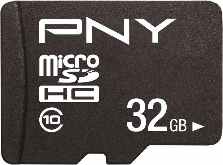 Actual product image PNY Performance Plus incl. adapter (32 GB, microSDHC, U1, UHS-I)