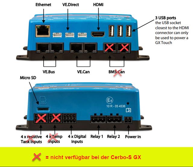 Immagine prodotto Victron Energy Cerbo-S GX