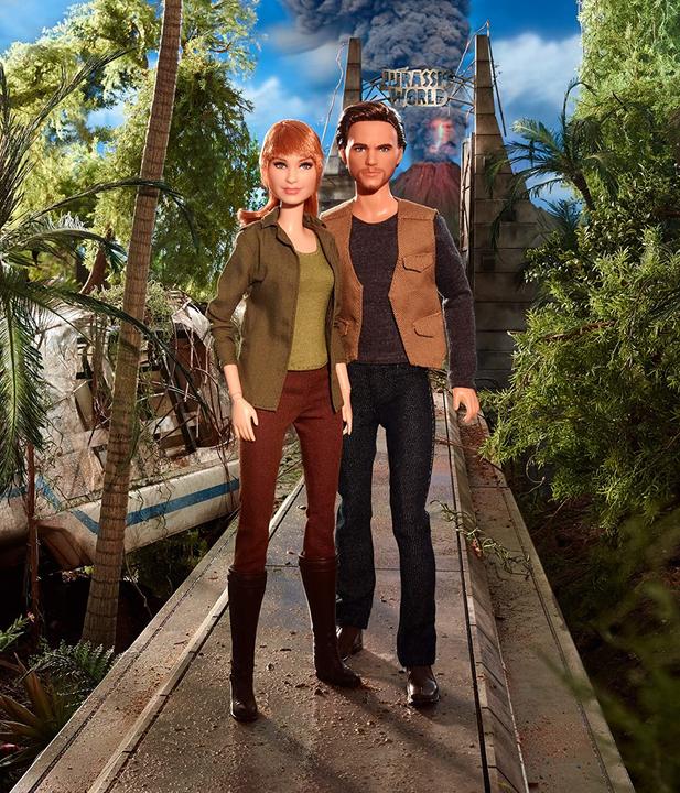 Actual product image Barbie Signature Jurassic World II Claire
