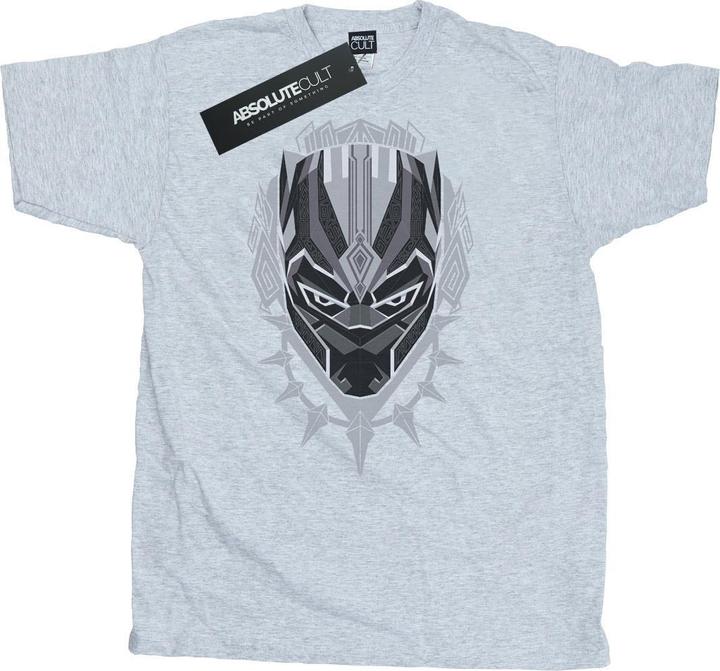 Image du produit Mens Black Panther Head T-Shirt (XL)
