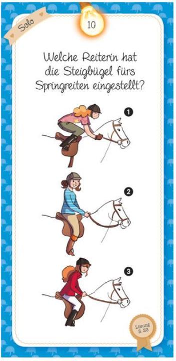 Produktbild Das Quiz der Pferde und Ponys (Deutsch)