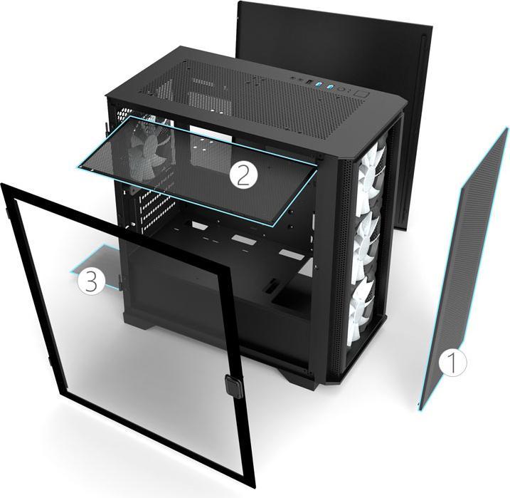Produktbild Montech Air 100 (mATX, Mini-ITX)