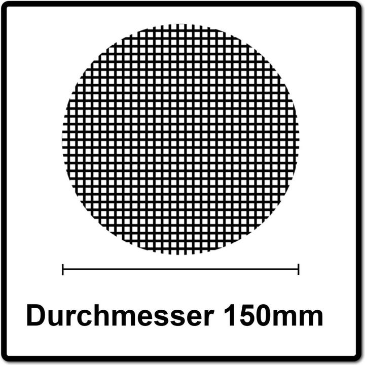 Image du produit Mirka ABRANET Disque abrasif auto-agrippant 150 mm P150, 50 pcs. (5424105015) (P150)