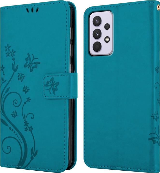 Actual product image Cadorabo Flower Book cover (Samsung Galaxy A33 5G)