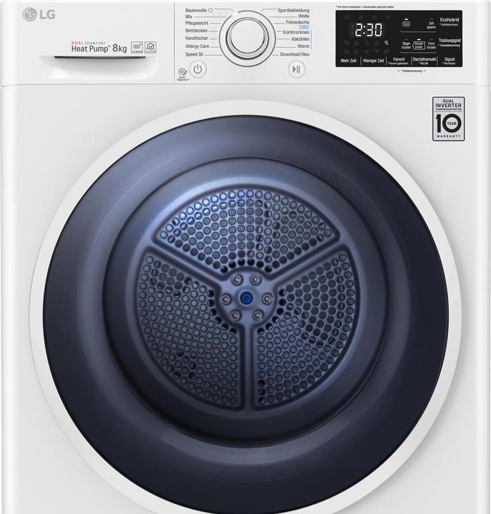 Actual product image LG RT8DIH1Q (8 kg, Right, Changeable)