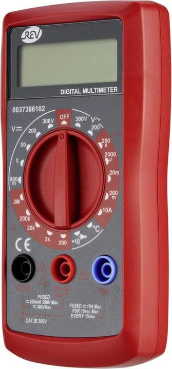 Image du produit REV Multimètre Temp.sw/rt Multimètre portable numérique CAT III (CAT III)