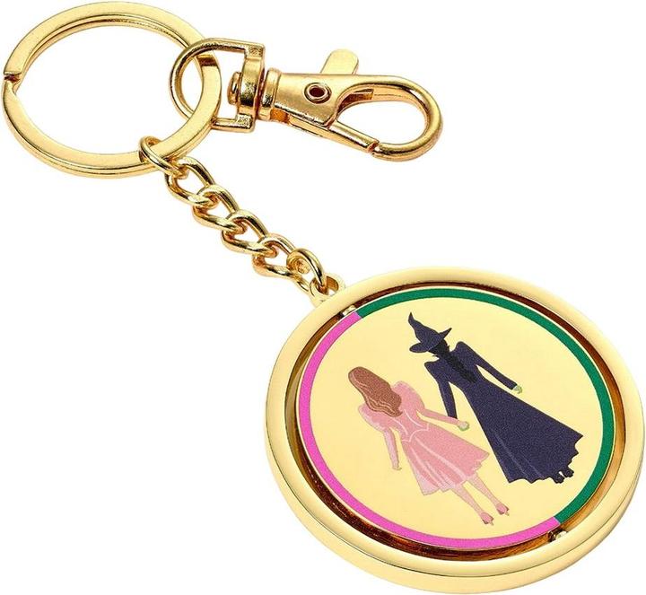 Actual product image Wicked I Love The Emerald City Keyring And Badge Set