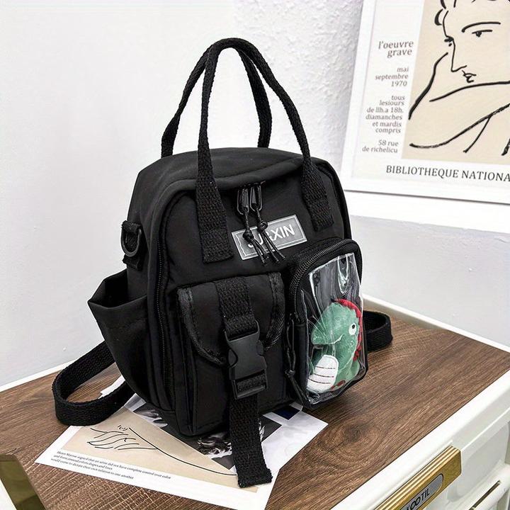 Immagine prodotto Only-Bags.Store Mini zaino dinosauro carino, moda a tinta unita, zaino casual semplice e unico