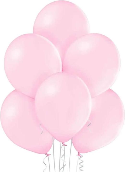 Actual product image Belbal Balloon pastel light pink, Ø 30 cm, 50 pieces (50 x)