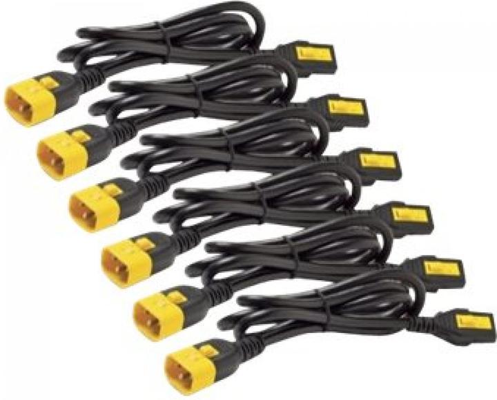 APC Kit cavo di alimentazione (6 ea), blocco da C13 a C14, lunghezza cavo colore (), prolunga