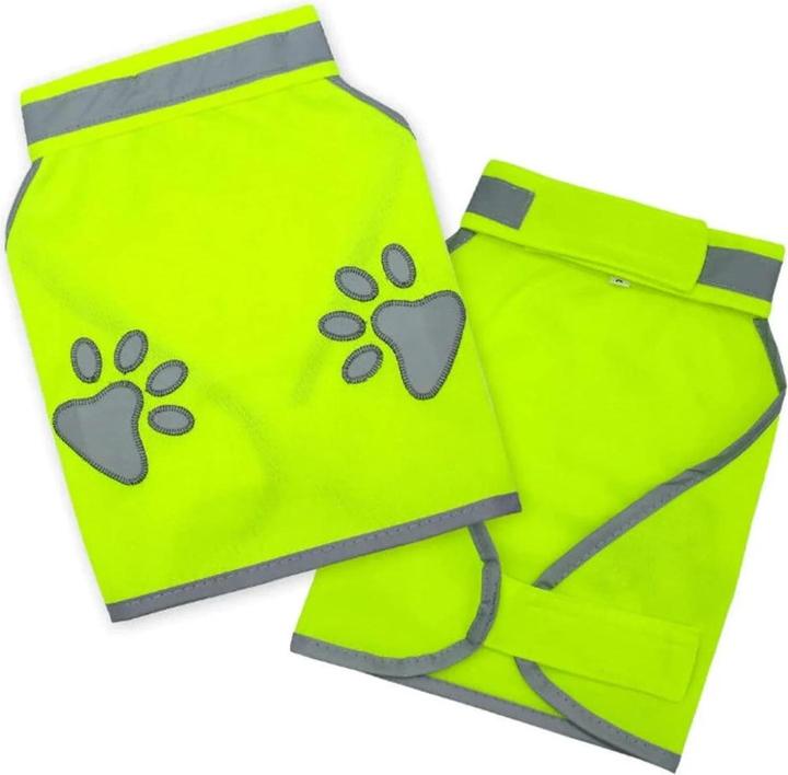 Immagine prodotto Cbx Gilet riflettente ad alta visibilità per cani, gilet di sicurezza per cani - taglia S (S, Gilet per cani)