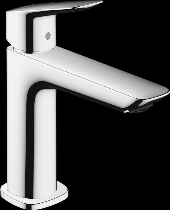 Produktbild hansgrohe Logis Einhebel-Waschtischarmatur 110 Fine mit Zugstangen-Ablaufgarnitur