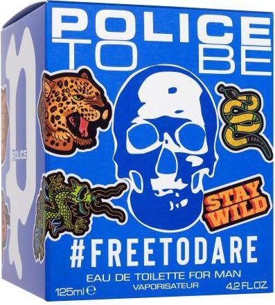Actual product image Police Freetodare Man Eau De Toilette Spray 125ml (Eau de toilette, 125 ml)