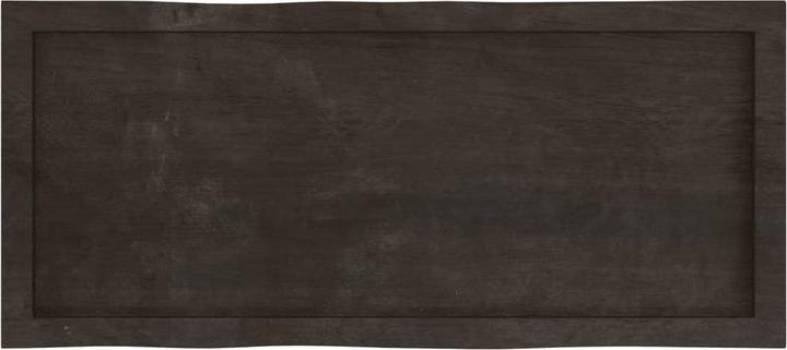 Produktbild VidaXL Tischplatte 100x40x6 cm Massivholz Eiche Behandelt (100 x 40 x 6 cm)