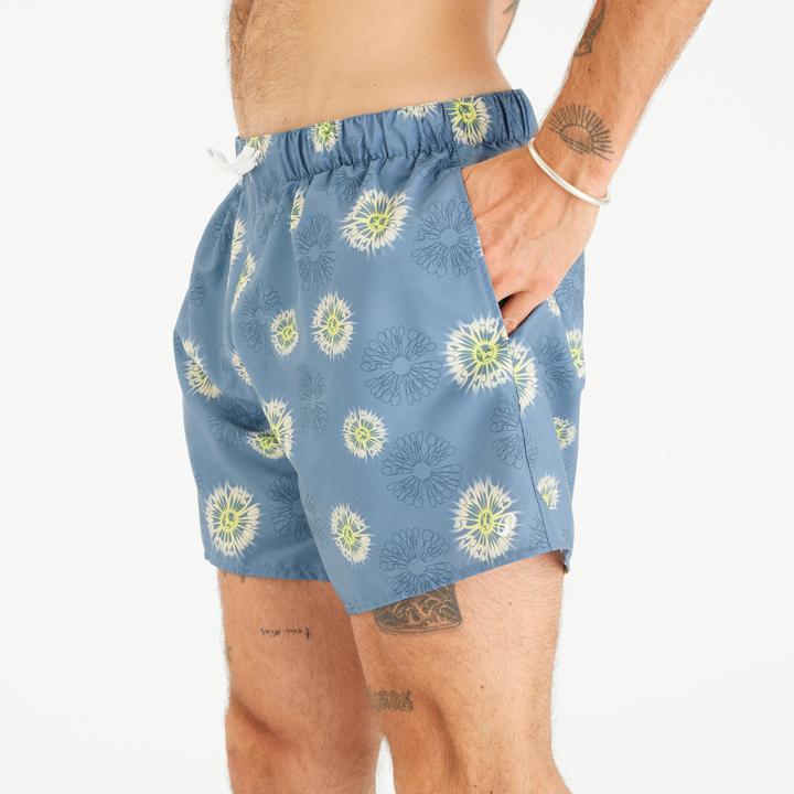 Actual product image Olaian Men's Swim Shorts Surf 100 15" Short - Molecule Blue (S)