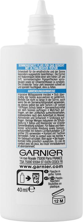 Produktbild Garnier Ambre Solaire Super UV (Sonnencreme Gesicht, SPF 50+, 40 ml, 150 g)