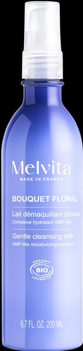 Image du produit Melvita Bouquet Floral Lait démaquillant douceur (Lait nettoyant, 200 ml)