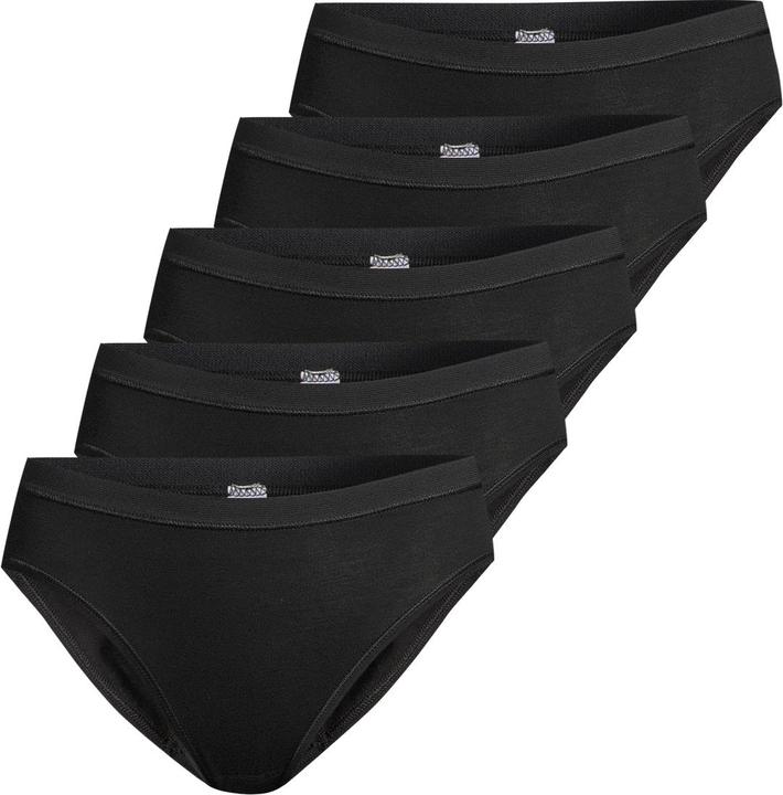 Immagine prodotto Conta Confezione da 5 slip midi a costine sottili (36, S, Confezione da 5 pezzi)