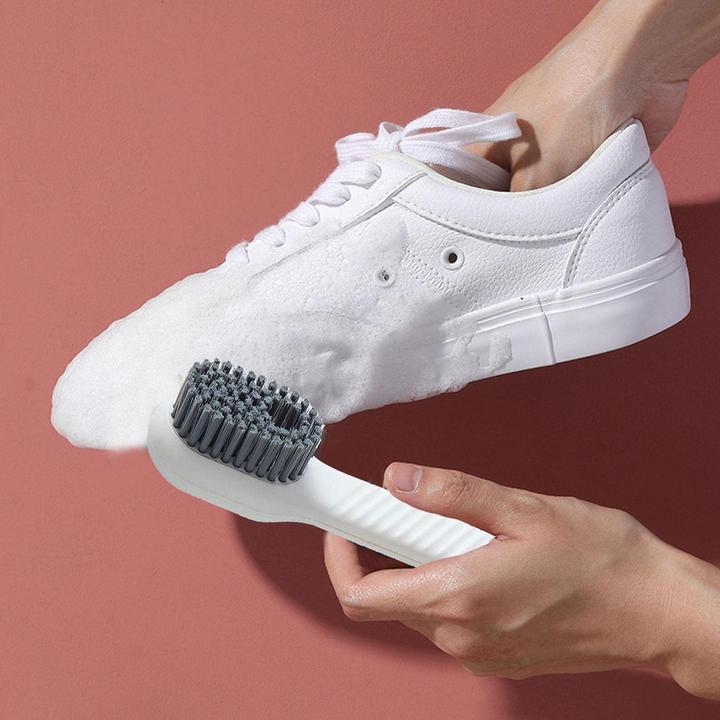 Produktbild JTI Reinigungsbürste für Schuhe - integrierter Spender (1 x)