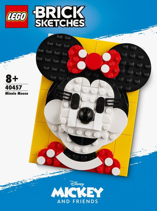 Immagine prodotto LEGO Schizzi di mattoni - Minnie Mouse (40457, LEGO Disney, Set LEGO rari)