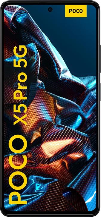 Image du produit Xiaomi Poco X5 Pro 5G (256 Go, Noir, 6.67", Double SIM, 108 Mpx, 5G)