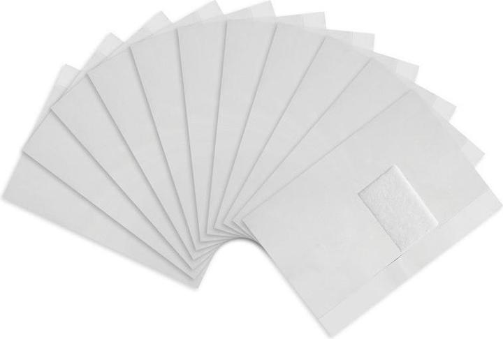 Actual product image Noya Nagel Lack Entferner Soak Off Aluminiumfolie Remover Wraps - Silber (100er Set)