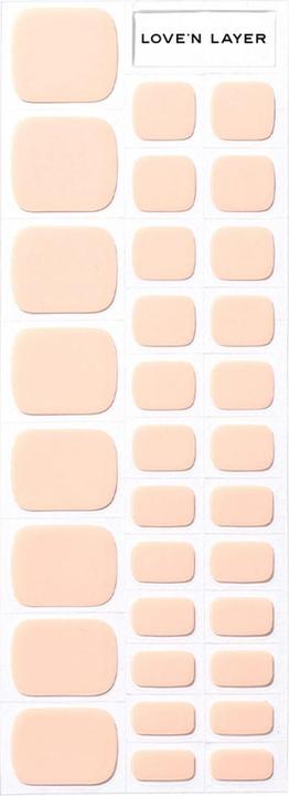 Immagine prodotto Love'n Layer - Punta Solida Nudo Naturale (Nudo naturale, Smalto per unghie effetto gel)