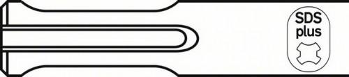 Immagine prodotto Bosch Professional Zubehör Set di scalpelli da 3 pezzi, SDS plus, 0/20/40 mm (250 mm)