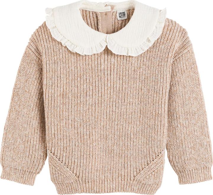 La Redoute Collections Pullover aus Feinstrick mit Bubikragen (102)