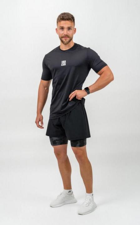 Image du produit Nebbia Compression 2in1 Shorts Performance 335 - black (L)