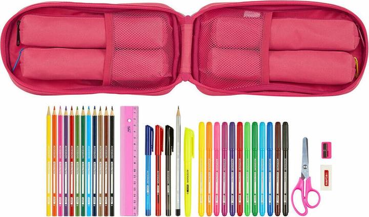 Produktbild Safta Rucksack mit Federtaschen BlackFit8 M747 Rosa 12 x 23 x 5 cm (33 Stücke)