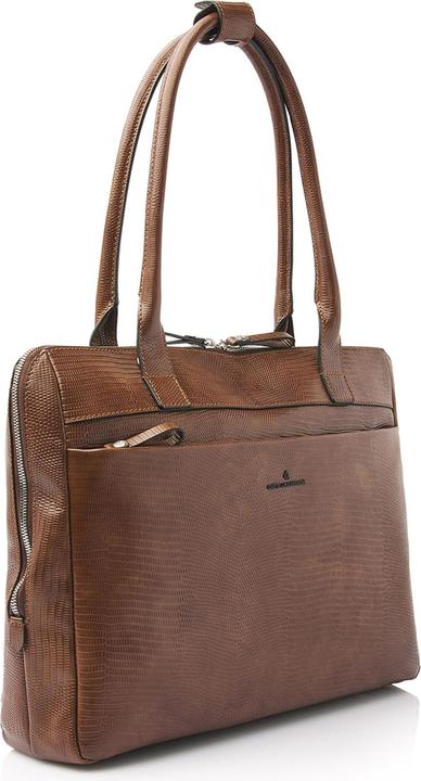 Image du produit Castelijn & Beerens & Beerens - Donna Vera Schoudertas 15,6 RFID | cognac -