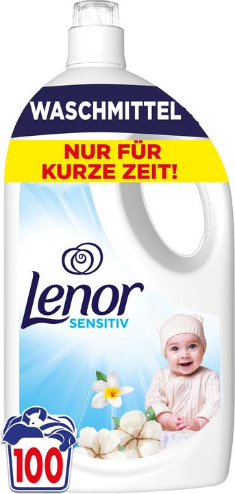 Lenor Sensitiv (100 Waschgänge, Flüssig)