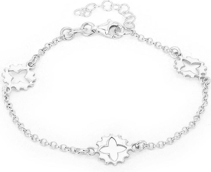 Produktbild Leyda Armkette Blume (19 cm, Silber 925)