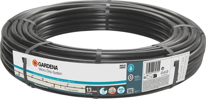 Produktbild Gardena Verlegerohr 1/2" x 50m (Tropfschlauch + Tropfrohr)