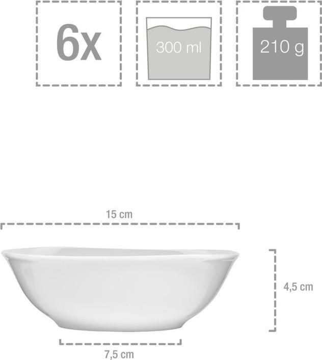 Produktbild Sänger Geschirr Tafelservice Bilgola (24 Stück)