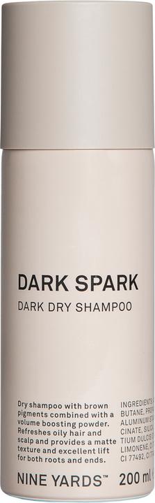 Nine Yards Styling Dark Spark Dry Shampoo Dry Shampoo For Hair Styling 200Ml (200 ml, Trockenshampoo)