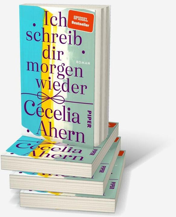Actual product image Ich schreib dir morgen wieder (German, Cecelia Ahern, Christine Strüh, 2023)