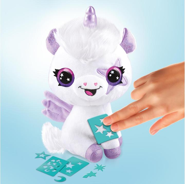 Immagine prodotto Canal Toys Peluche aerografo - Unicorno fosforescente (1274) (26.26 cm)