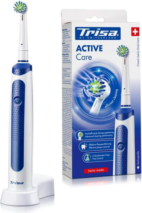 Image du produit Trisa Brosse à dents électrique Active Care (Brosse à dents oscillo-rotative)